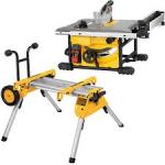 DeWalt Table Saw 210MM 1850W With Rolling Stand DWE7485RS-QS
