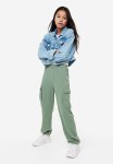 Cargo Joggers - Khaki Green