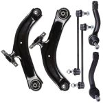 6PC K620373 K620374 K750096 ES800574 ES800575 Front Control Arms And Sway Bars Suspension Kit Replacement For Nissan Sentra 2007
