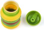 Burger Shape Silicone Expandable Water Bottle For Kids