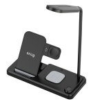 Snug Wireless 4-IN-1 LED Lamp Charger 15W – Black