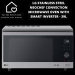LG Stainless Steel Neochef Convection Microwave Oven With Smart Inverter - 39L