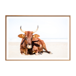 Nguni Chestnut II Art Print - A3