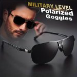Vintage Trendy Classic Metal Frame Polarized Fashion Glasses For Men Women Outdoor Sports Party Vacation Travel Driving Fishing