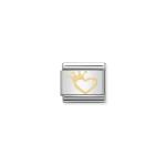 Composable Classic Link Heart With Crown