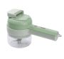 USB Rechargeable Electric Vegetable Cutter 4 In 1