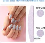 Senza Professional Pedicure Nail Files – Pack Of 2 100 180
