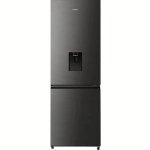 Hisense 323L Double Door Bottom Mount Fridge - Energy Efficient A+ Rated Water Dispenser Reversible Door