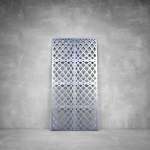 Laser Cut Screen - Design 098 - 1040 X 535 X 20 Stone Grey Outdoor