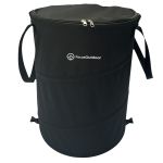 Focusoutdoor Pop-up Folding Garbage Bin With Lid