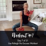 21 Day No Excuses Workout Programme Day 7