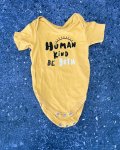 Woolworths Yellow Be Kind Baby Grow 3 6M