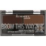 Rimmel Brow This Way Sculpting Kit in Medium Brown