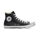 Converse Mens All Star Hi Black white Leather Sneakers
