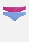 Jockey 2 Pack For Me Cotton Modal Bikini - Blue & Pink