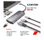 Canyon 8 Port USB Type C Hub - Apple Certified - Plug And Play - Apple Certified Product