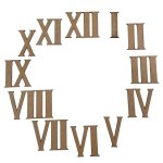 Roman Clock Numbers 1-12 Supawood 90MM