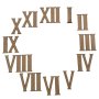 Roman Clock Numbers 1-12 Supawood 90MM