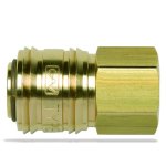 Gav Quick Coupler Brass 1 4"F