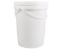 Heavy Duty Bucket With Lid & Handle - 5 Litre - White