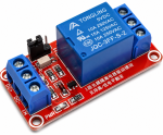 5V 1-CHANNEL Relay Module With Optocoupler High low Level Trigger