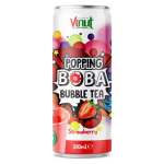 Vinut Boba Bubble Tea Strawberry Flavour 320ML