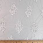 White Beaded Lace 14HAND003 WHITE-1