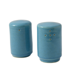 Cylinder Salt & Pepper Shaker Set Of 2 - Turquoise