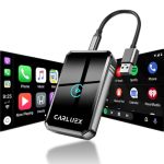 2 IN1 Wireless Carplay Adapter For Apple & Android Auto Adapter 2025 Upgraded Converts Wired To Wireless Carplay Fast Auto-conne