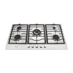 Totai 90 Cm 5 Burner Gas Hob Stainless Steel 03 TS5BNRSS