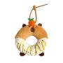 Embroidered Sprinkles Donut Stuffed Keychain