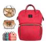 4AKID Red Backpack Baby Diaper Bag