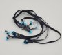 Hobby Details – 1/10 Or 1/8 Scale Elastic Rope Straps For Rc Car Luggage Rack 5PCS – Blue Buckle