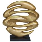 Lava Sculpture On Stand 44CM X 40CM