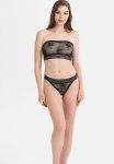 Statement Starlight Thong - Onyx