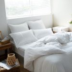 Simple&opulence 100% Linen Duvet Cover Set 3PCS Basic Style Natural French Washed Flax Solid Color Soft Breathable Farmhouse Bed