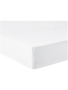 Extra Length White Queen Bed Fitted Sheet - 152 X 200CM / White