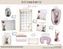 Cot Duvet Bedding – Dusty Flower Bunny Set