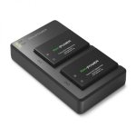 Ravpower 2X 1000MAH Replacement Batteries For Canon LP-E17 With Charger Set – Black