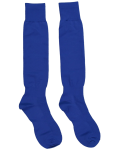 Solid Royal Blue Knee High Socks - One Size Blue