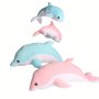 Dolphin Plush Toys Lovely Stuffed Soft Animal Dolphin Pillow Dolls For Children Girls Sleeping Cushion Gift