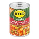 Koo Mixed Vegetables In Sweet & Spicy Curry Sauce 420G