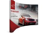 Legend Curved Banner Wall With Wings 3.5 X 2.25M
