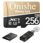 Onishe 256GB CLASS10 U3 Sd Card Tf Memory Card