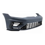 Vw Golf 7.5 R Front Bumper Complete W washer Holes + Pdc Holes 17-21