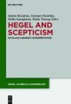 Hegel And Scepticism - On Klaus Vieweg& 39 S Interpretation English German Hardcover
