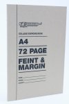Freedom Stationary 72 Page A4 Feint & Margin Exercise School Book Pack Of 10