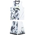Boys 2 Piece Game Suit In White & Green - White & Green 14