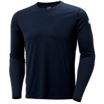 Men's Hh Technical Quick-dry Longsleeve Crew Shirt - 597 Navy L