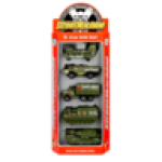Street Machine Army Car Gift Set 5 Pack